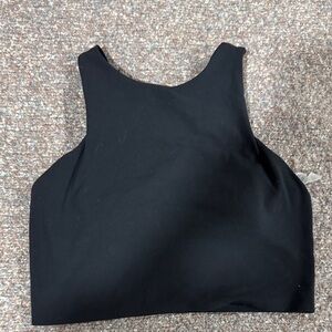 Athleta Black Crop Top